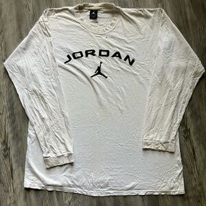 Vintage Y2K Long Sleeve Jordan T Shirt Size L Men’s